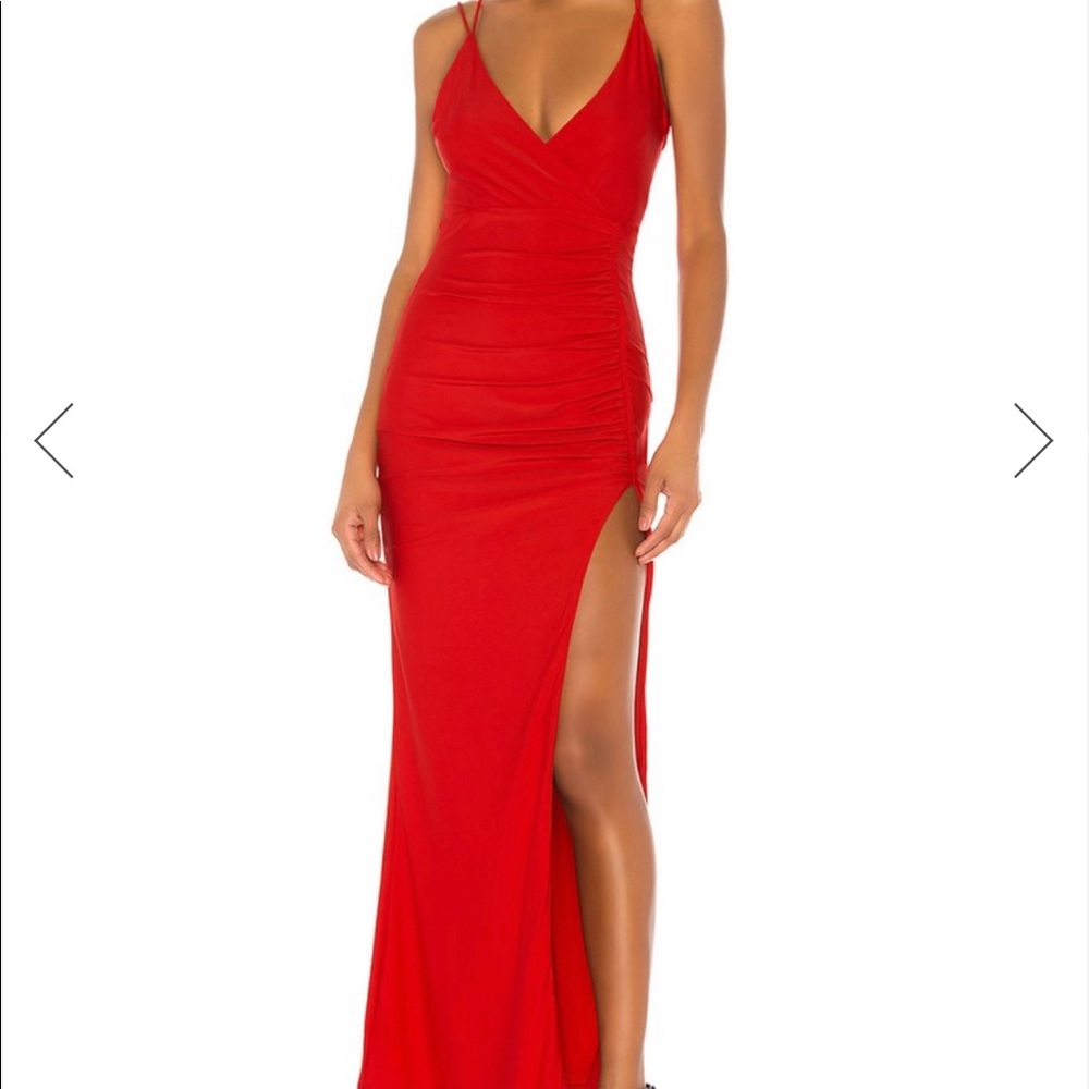 Karmin Ruched Maxi Dress (Revolve)